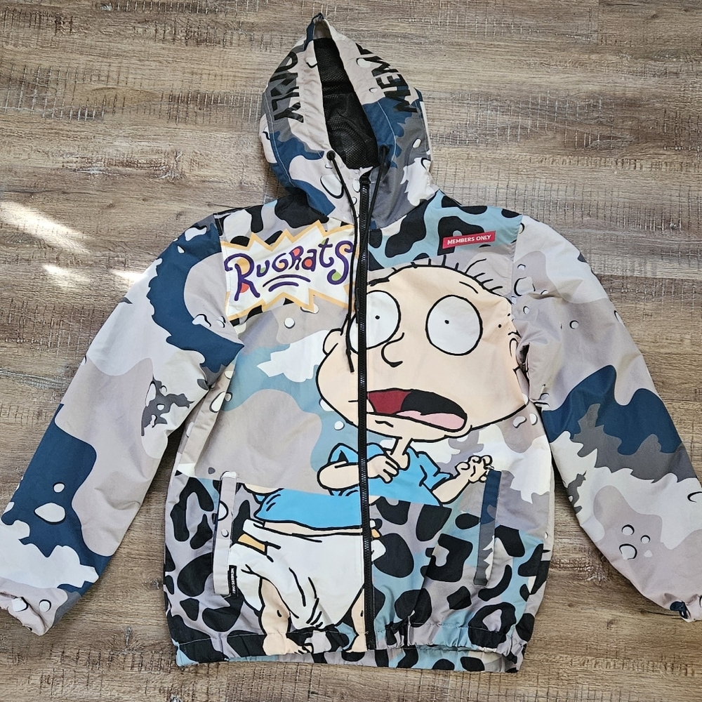 Members Only S M Windbreaker Jacket